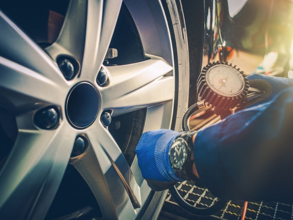 check tire pressure regularly